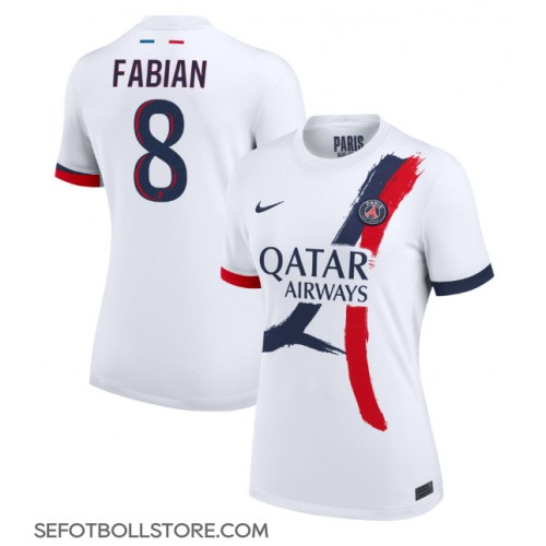 Paris Saint-Germain Fabian Ruiz #8 Replika Bortatröja Dam 2024-25 Kortärmad